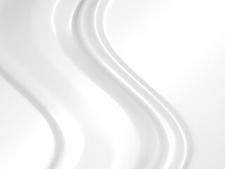 White abstract liquid wavy background