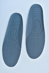 gray  Insole back with vent holes