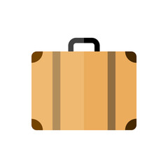 Hardcase, Travelling Cover Icon Illustration Vector Isolated. Suitable for Web Design, Logo, App, and UI.