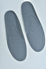 gray  Insole back with vent holes