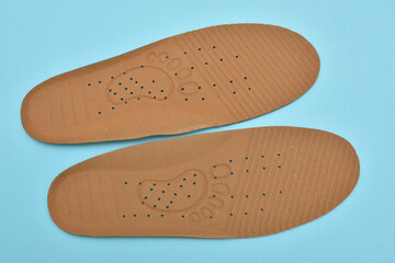 Triple-Layer Comfort Insole Men Women beige color 