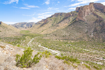 Slaughter Canyon in Carlsbad Caverns National Park, New Mexico, USA