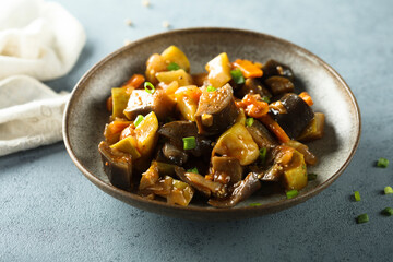 Traditional homemade Asian vegetable ragout