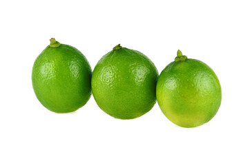 Lime isolated on white background