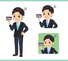 Young rookie businessman