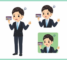 Young rookie businessman