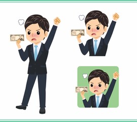 Young rookie businessman