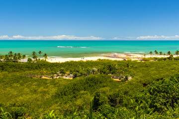 Fototapeta na wymiar Trancoso Beach, Porto Seguro - Bahia
