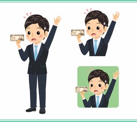 Young rookie businessman