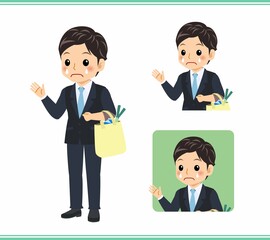 Young rookie businessman