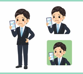 Young rookie businessman