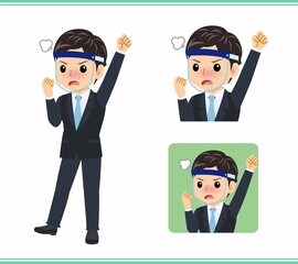 Young rookie businessman