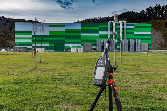 Mediciones de ruido ambiental en Planta de incineradora innovadora en el Pais Vasco