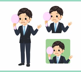 Young rookie businessman