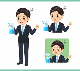 Young rookie businessman