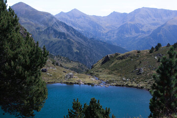 Lake in Andorra, Spain