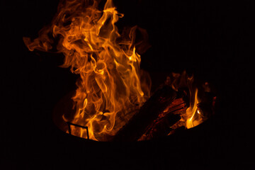 Fototapeta premium Flames and Ambers 