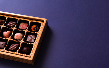 Chocolate gift. Chocolate, valentine, cacao, sweets, etc....
