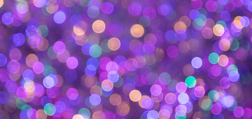 Colorful bokeh background
