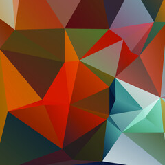 Abstract Color Polygon Background Design, Abstract Geometric Origami Style With Gradient. Presentation,Website, Backdrop, Cover,Banner,Pattern Template