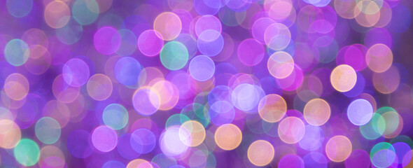 Colorful bokeh background
