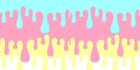 背景素材　ペンキ　ポップカラー　スイーツカラー