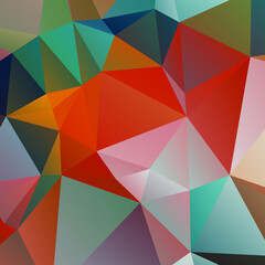 Fototapeta premium Abstract Color Polygon Background Design, Abstract Geometric Origami Style With Gradient. Presentation,Website, Backdrop, Cover,Banner,Pattern Template