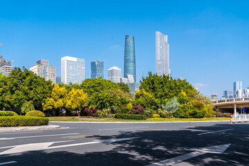 Guangzhou City Scenery and Modern Architecture Landscape