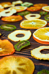 dehydrated fruit chips