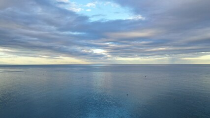 survol du littoral de l'Aude entre Leucate et le Barcar&egrave;s