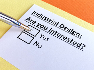 Questionnaire about industry