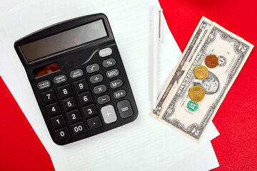 Concept of planning of the budget, business, finance planning