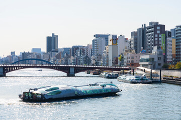 【東京都】隅田川と水上バス