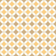 Vector geometric seamless pattern, great design for any purposes.