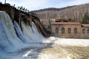 The old hydroelectric power station 