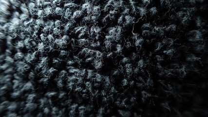 Close up macroscopic photo of wool fabric texture