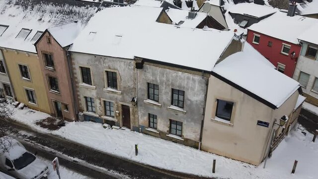 Belgique Wallonie Lorraine Arlon neige hiver paysage