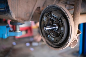 Mechanism, wheel components While doing paddle repairs in the garage