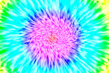 Gentle Tie Dye. Studio Art.Sweet tie dye pattern . Fun Abstract Pattern. Delicate Watercolor Stain. Colour Paint Background	