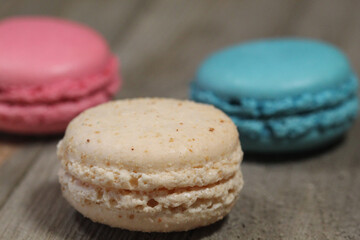 Macaroons Closeup