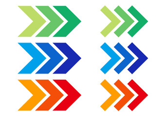 矢印ベクターアイコンセット