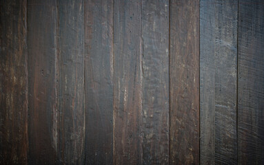 Dark wood plank texture can be use as  background