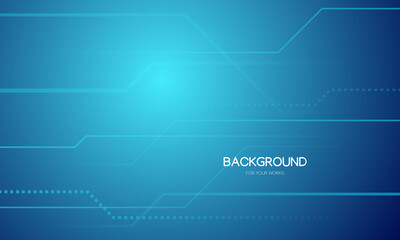 Abstract background vector illustration. Gradient blue with lines composition.