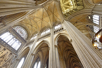 Rouen; France - september 21 2019 : cathedral
