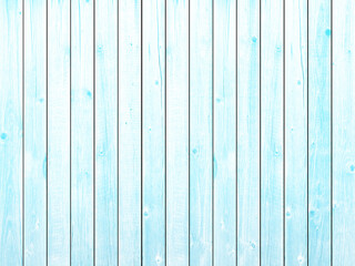 Naklejka premium Blue background wooden planks board texture.