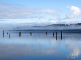 Day of Fog on the Hood Canal
