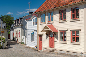 Ronneby Cobbled Street View