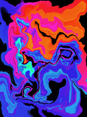 background red blue abstract