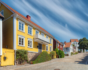 Ronneby Street View with Church