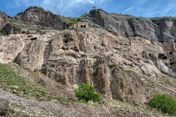 Fototapeta na wymiar Cave Monastery, Vardzia, Georgia.